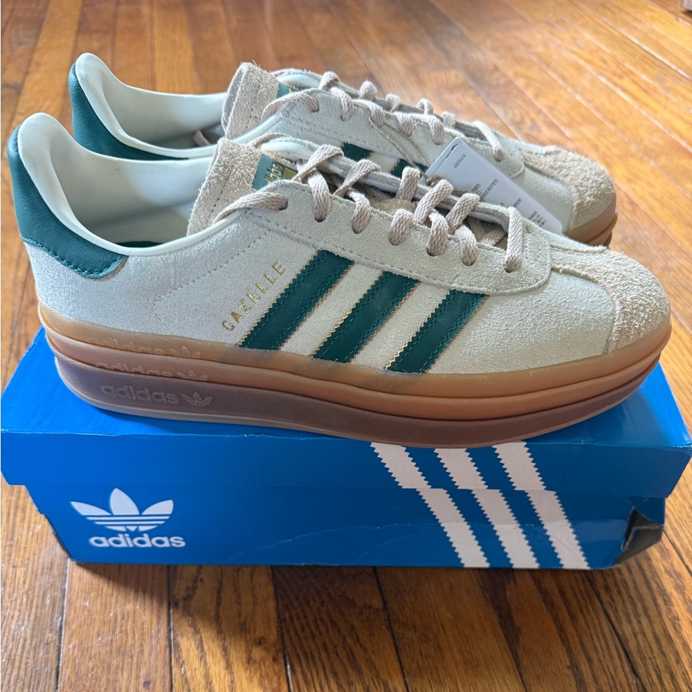 adidas Originals Gazelle Bold - Women's Size 9 - Platform Sneaker - Picture 4 of 12